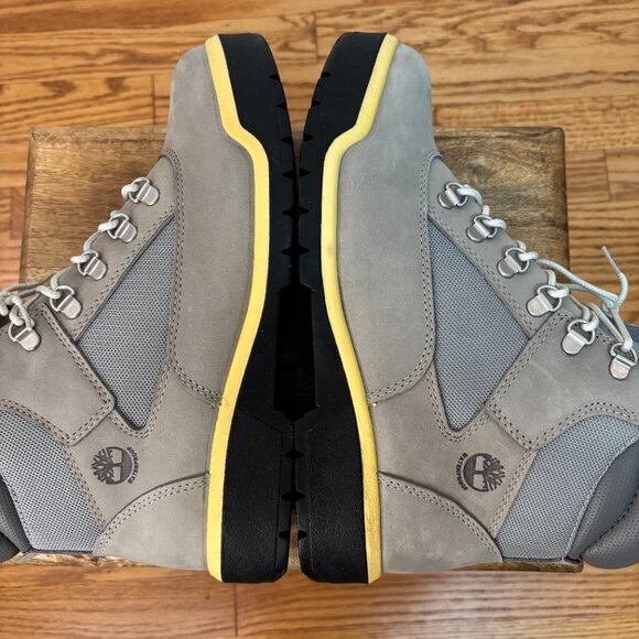 Timberland 6'' Field Boot Waterproof Grey Suede - Winter Streetwear Work Boot - Picture 2 of 12